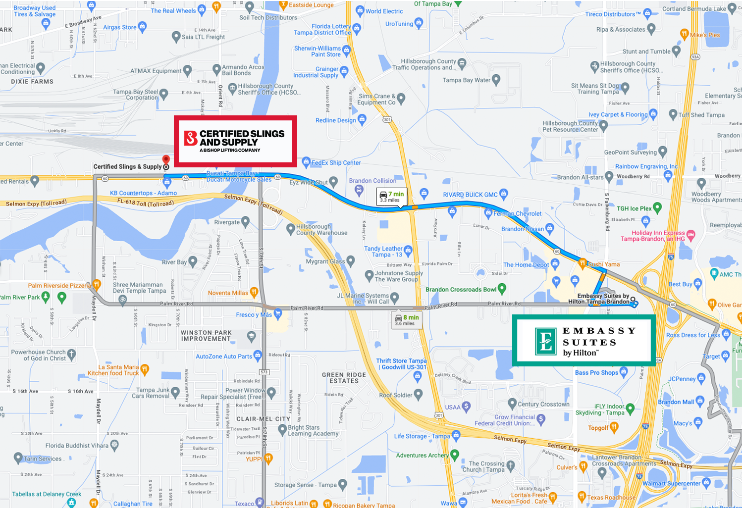 Certified-Slings-Demo-Day-Map